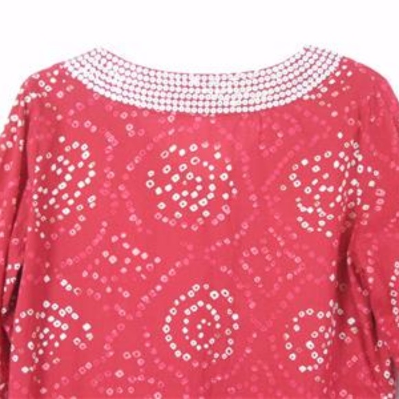 CALYPSO ST BARTH for Target Red Sequined Tunic Top - Picture 8 of 8